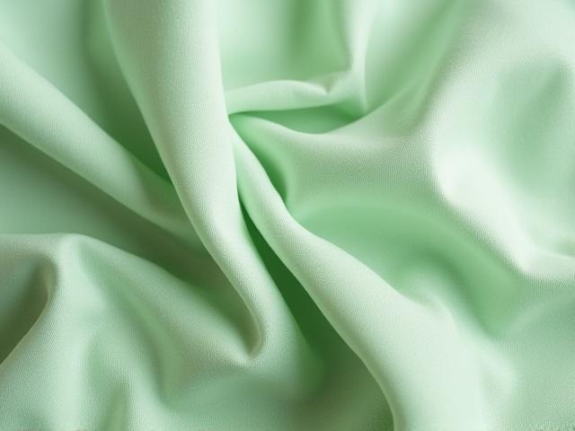 Subtle green linen fabric dyed with eucalyptus leaves
