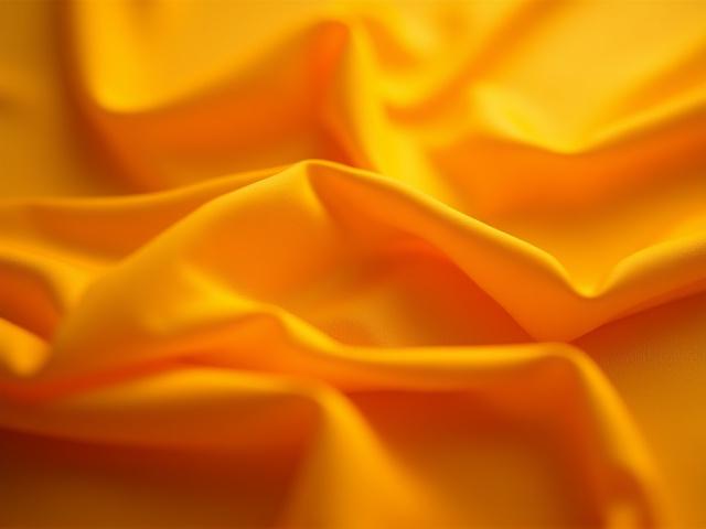 Rich golden peace silk fabric dyed with onion skins